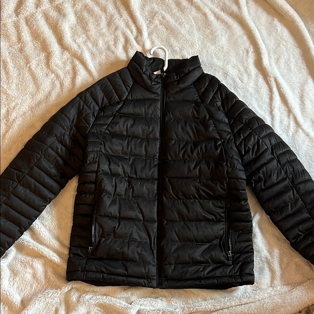 Men's Black Puffer Jacket